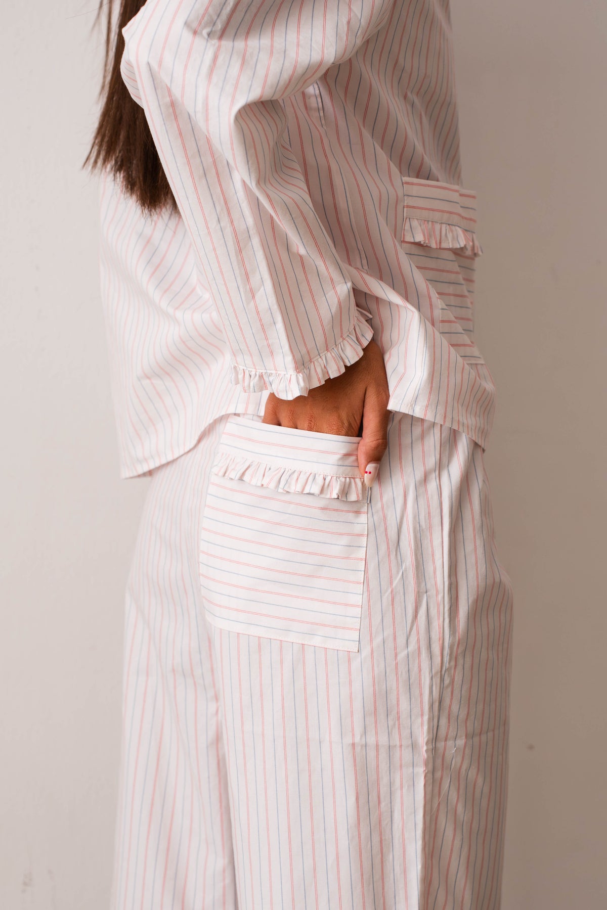 Morning Stripes PJ Shirt